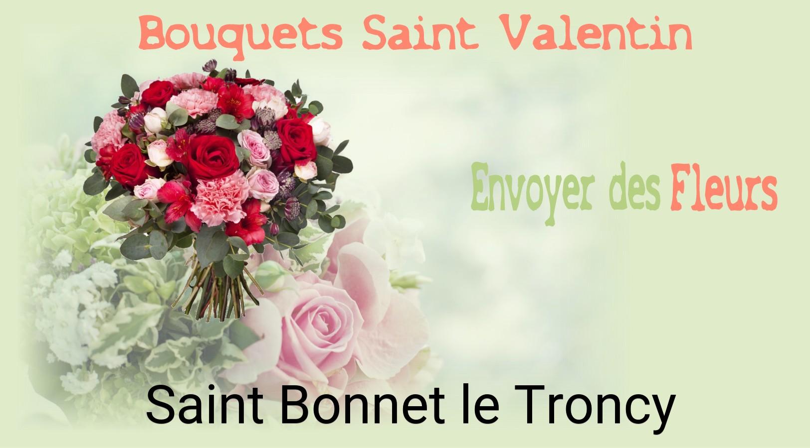 Roses de Saint-Valentin livrées à Saint-Bonnet-le-Troncy